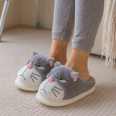 Royal Feline Comfort Slippers