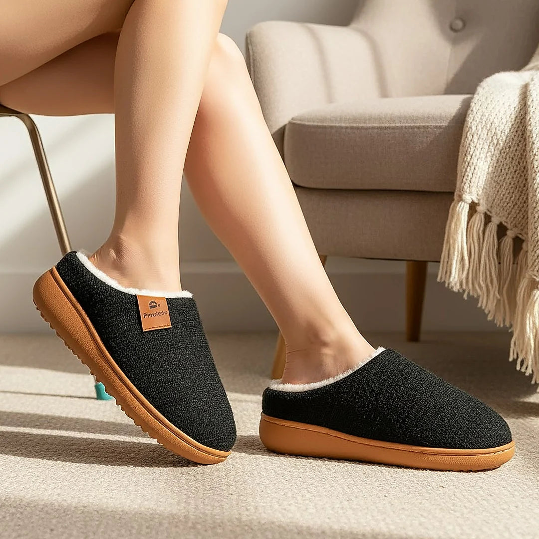 CozyLuxe Plush Home Slippers