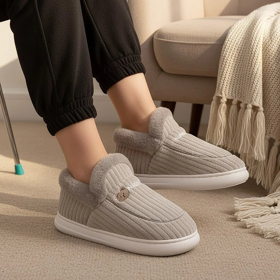 DouDouBear Plush Comfort Slippers