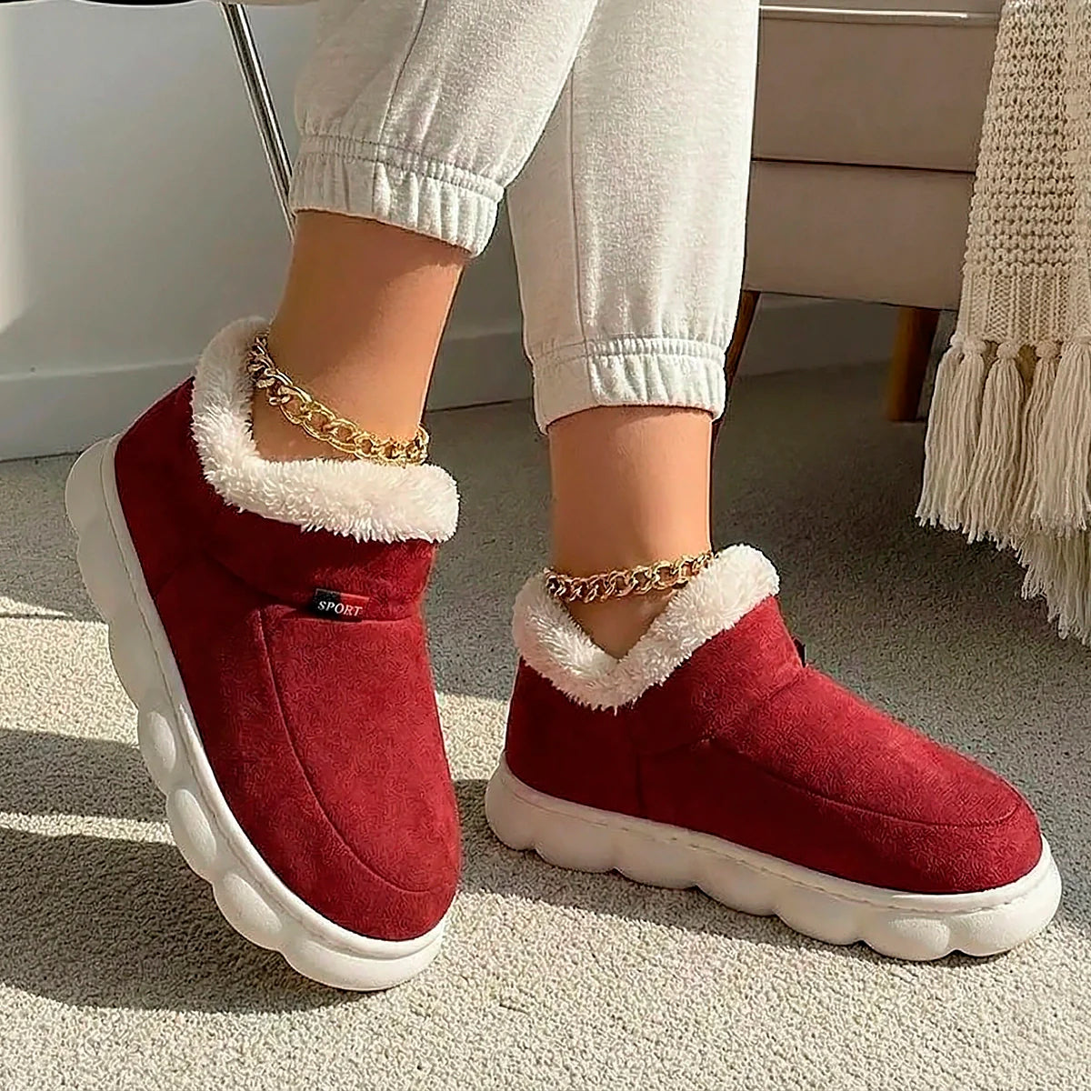 Cosy Arctic Soft Slippers