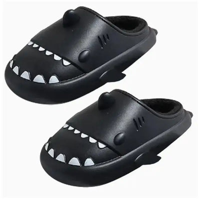 Cosy Plush Shark Slippers for Ultimate Comfort and Fun Home Wear