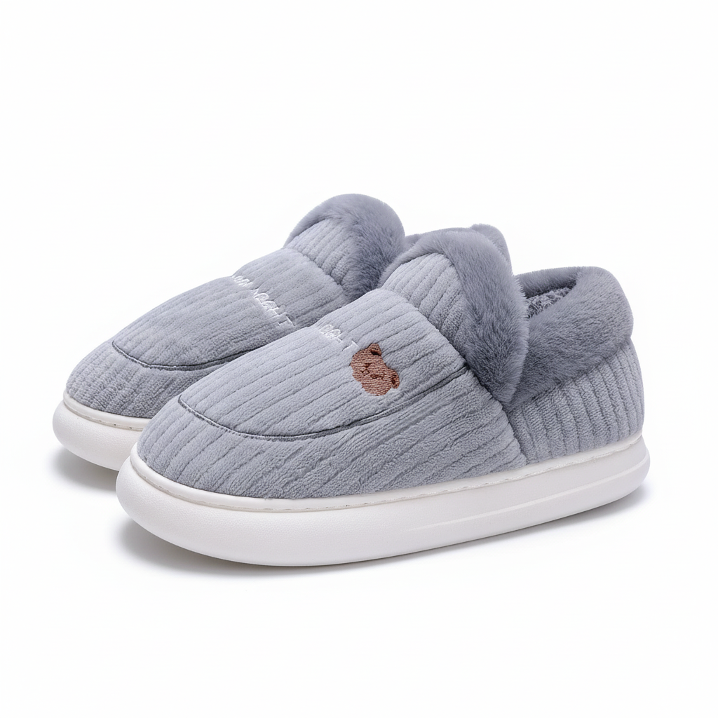 DouDouBear Plush Comfort Slippers