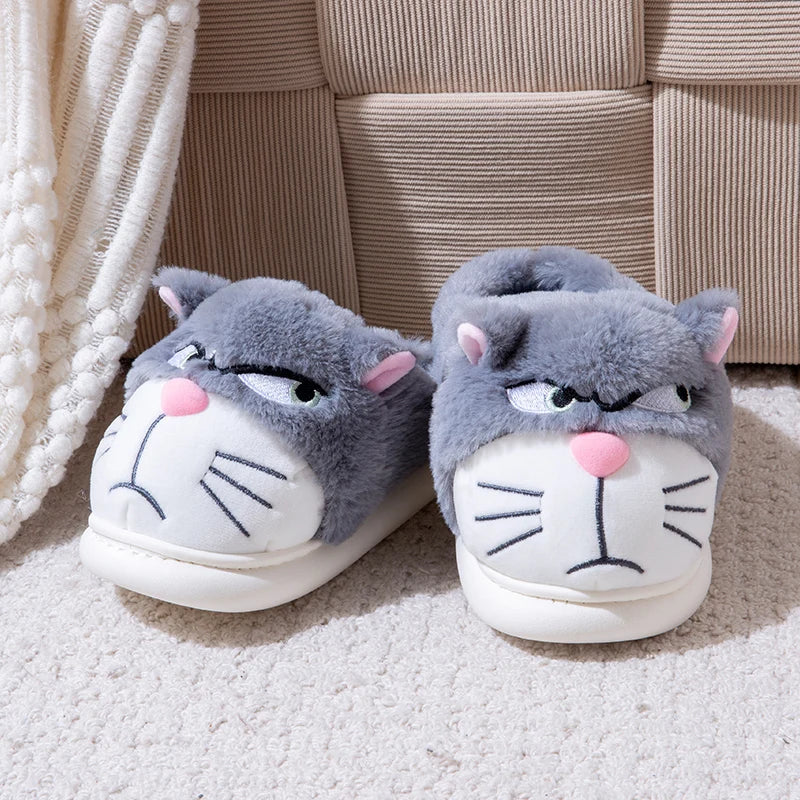 Royal Feline Comfort Slippers
