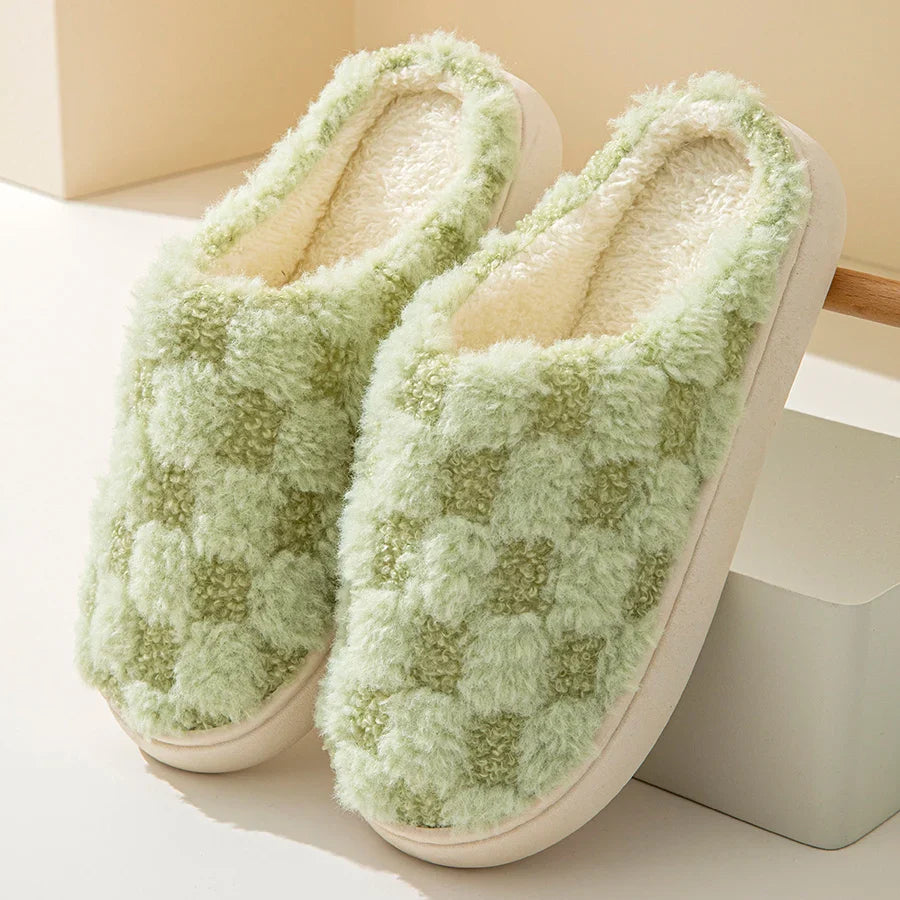 Plush Honeyed Comfort Slippers