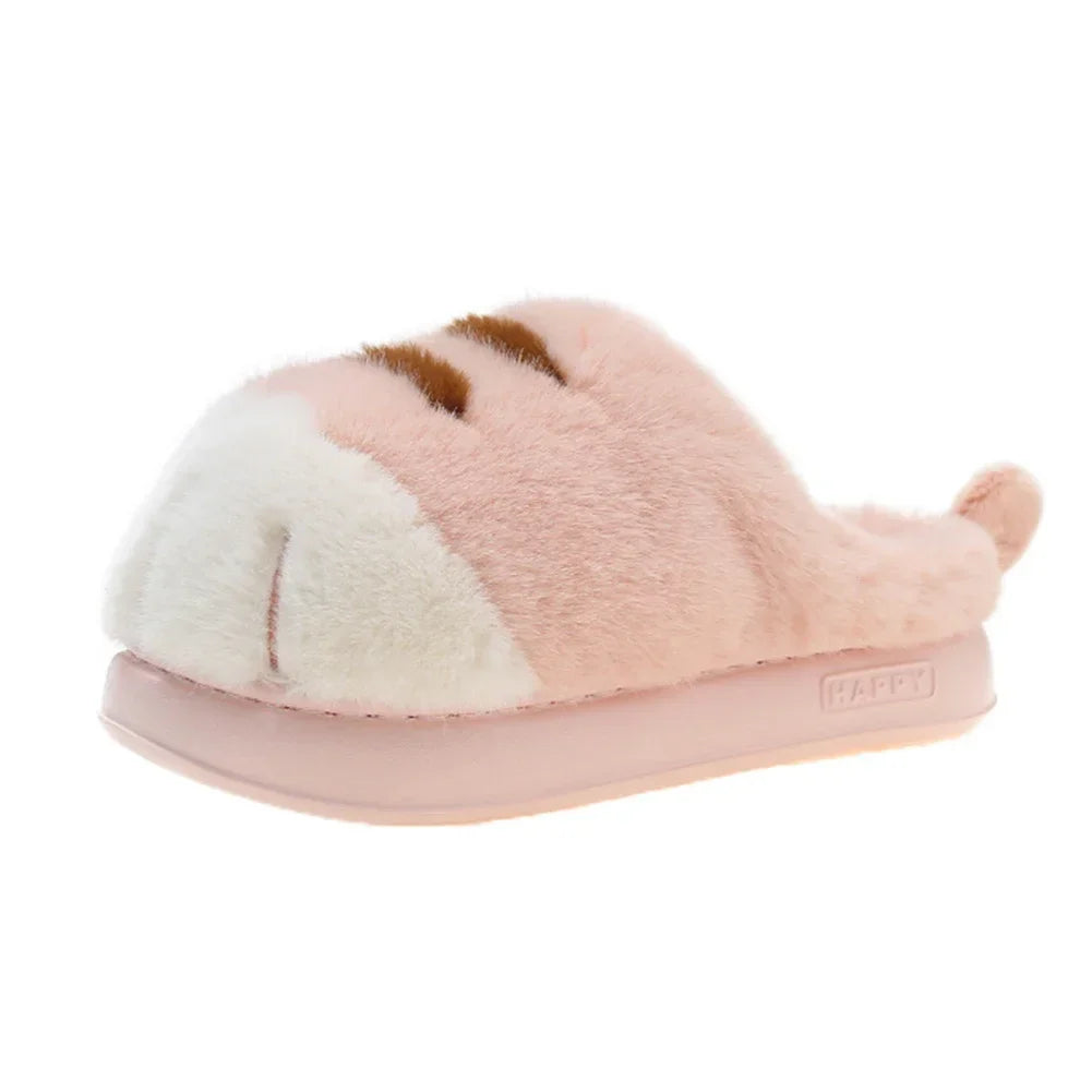 MiaouSoft Plush Cat Slippers