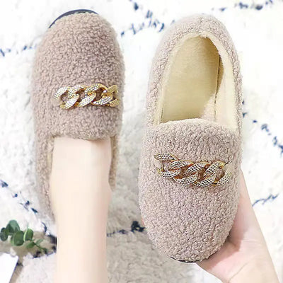 Elegant Cosy Plush Slippers