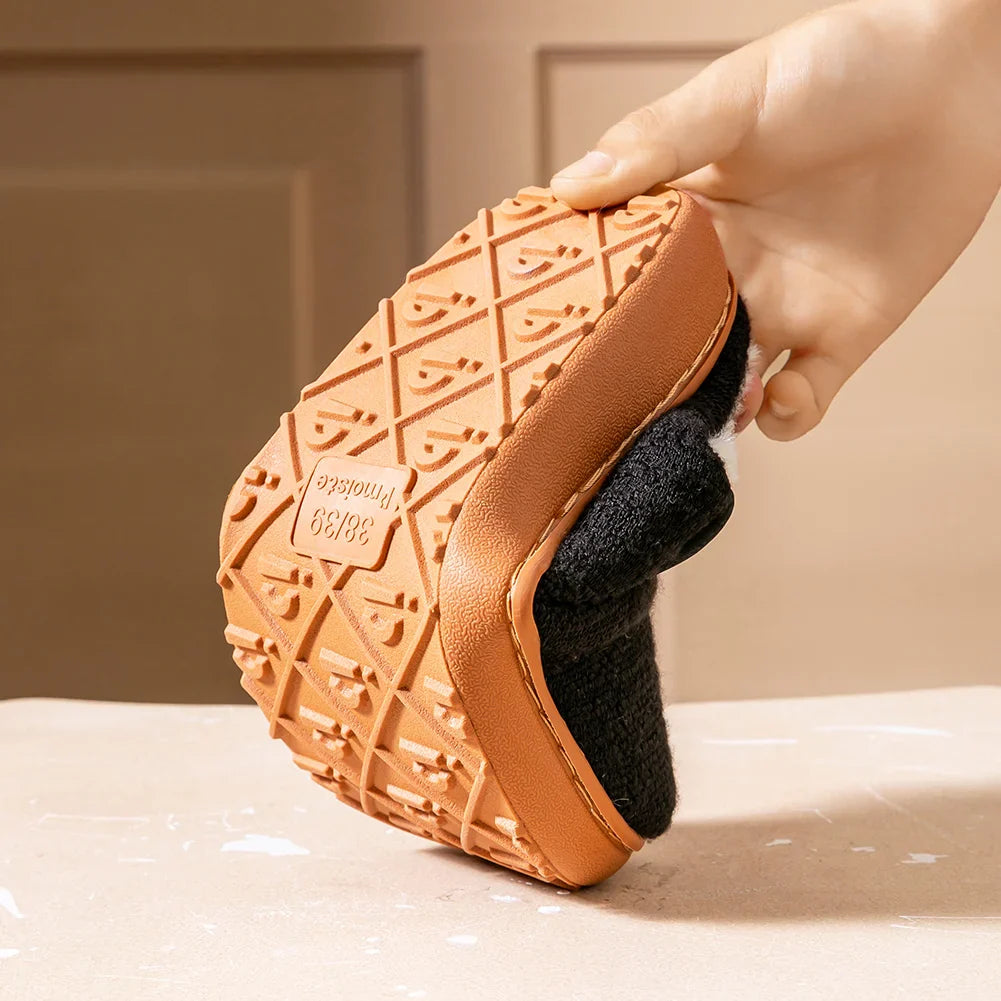 CozyLuxe Plush Home Slippers