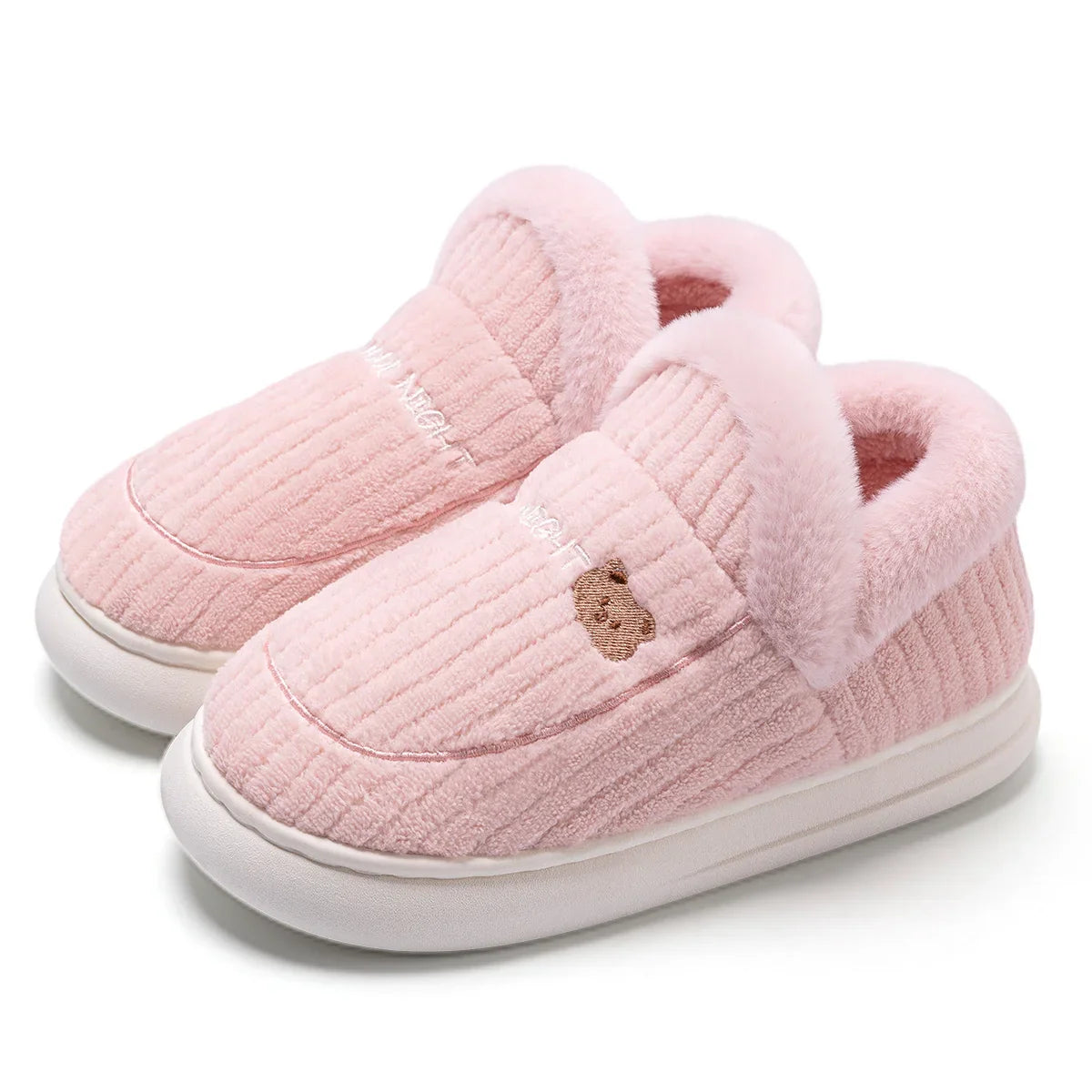 DouDouBear Plush Comfort Slippers