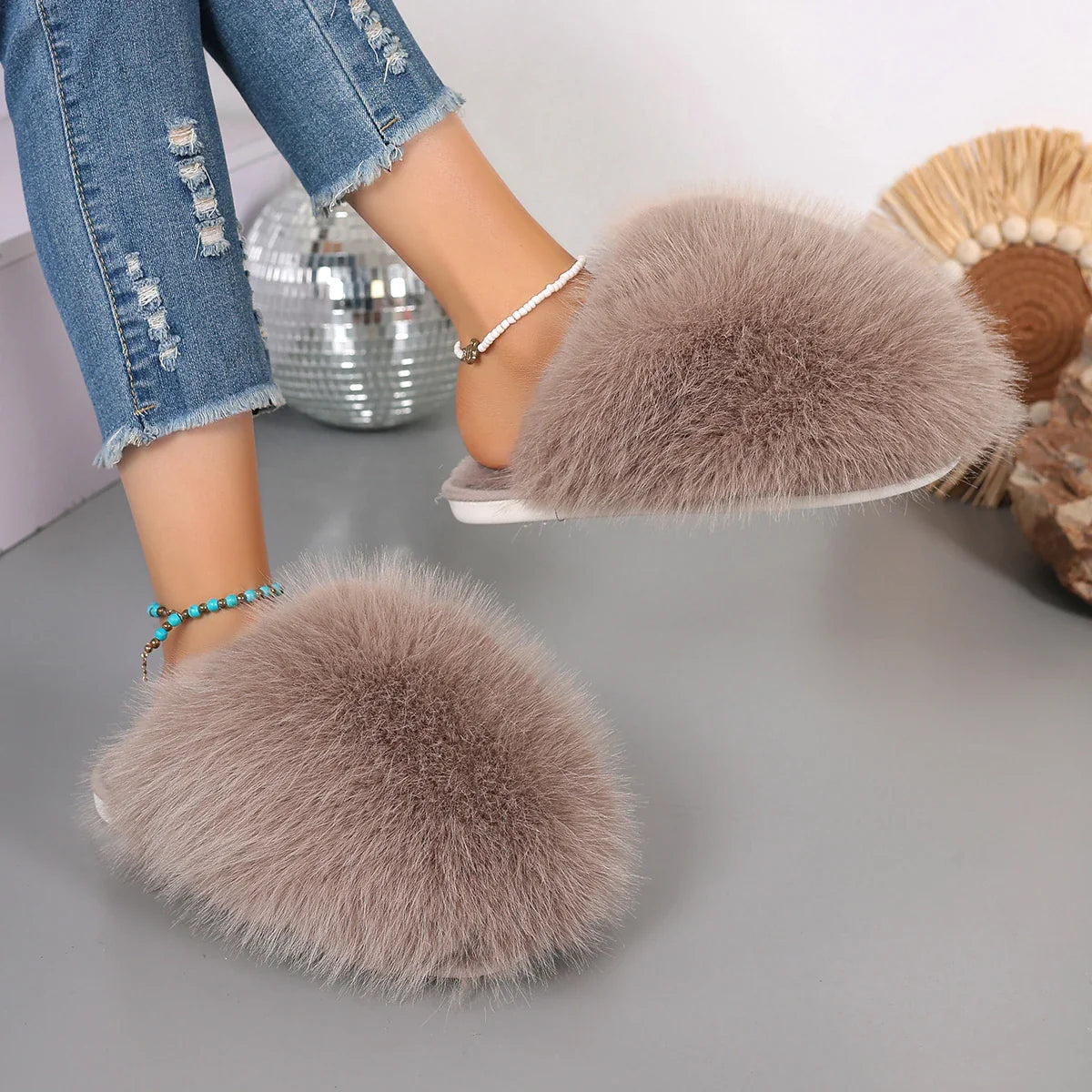 Royal Fluffy Comfort Slippers