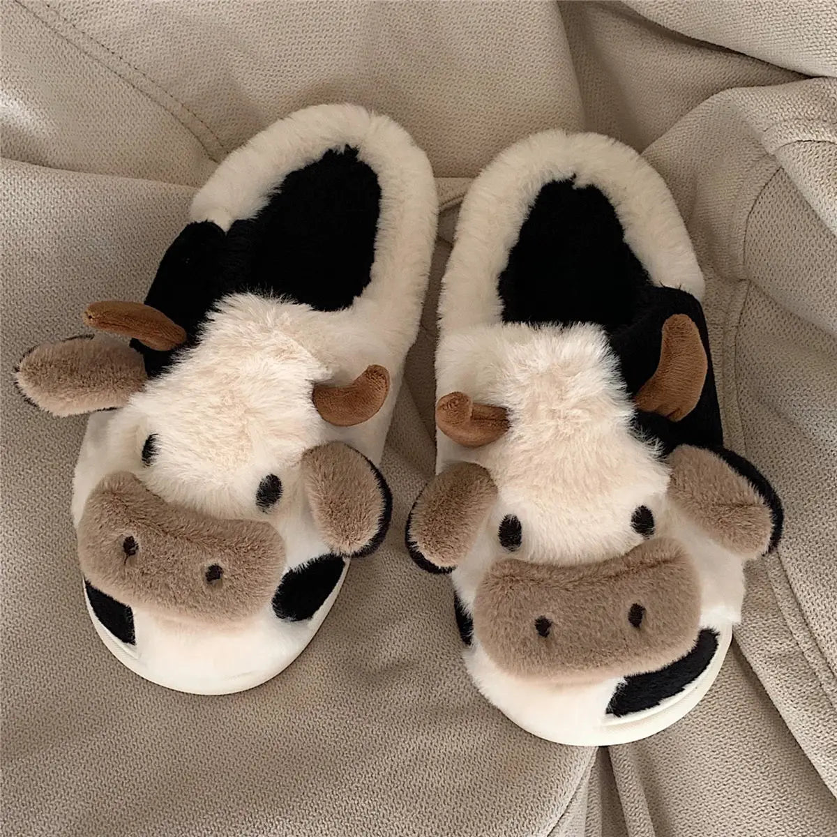 Cosy Plush Mule Slippers