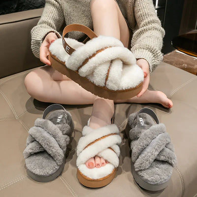 Luxury Alta Plush House Slippers – Soft Comfort for Women