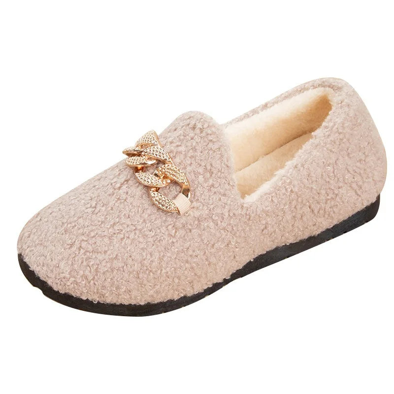 Elegant Cosy Plush Slippers