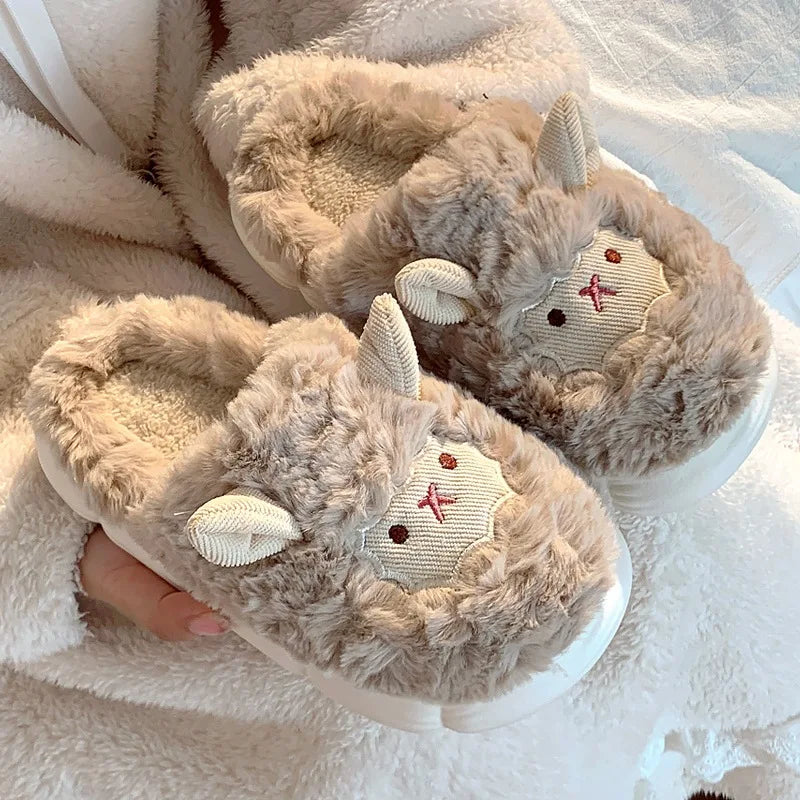 Luma Plush Animal Slippers