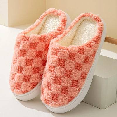 Plush Honeyed Comfort Slippers