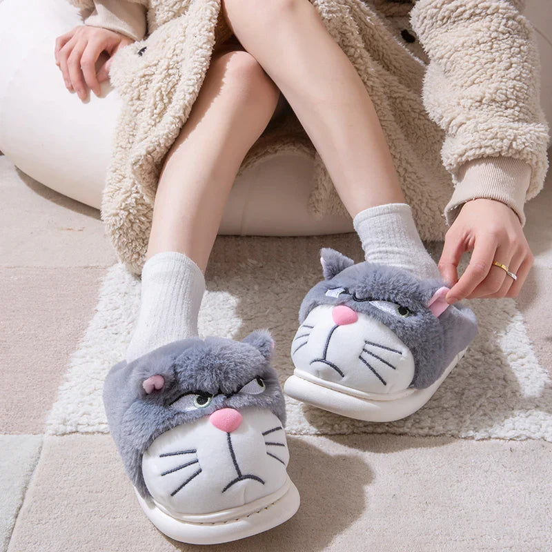Royal Feline Comfort Slippers
