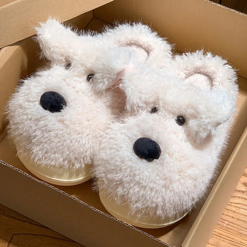 Ultra-Soft Cosy Teddy Slippers
