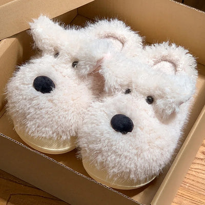 Ultra-Soft Cosy Teddy Slippers