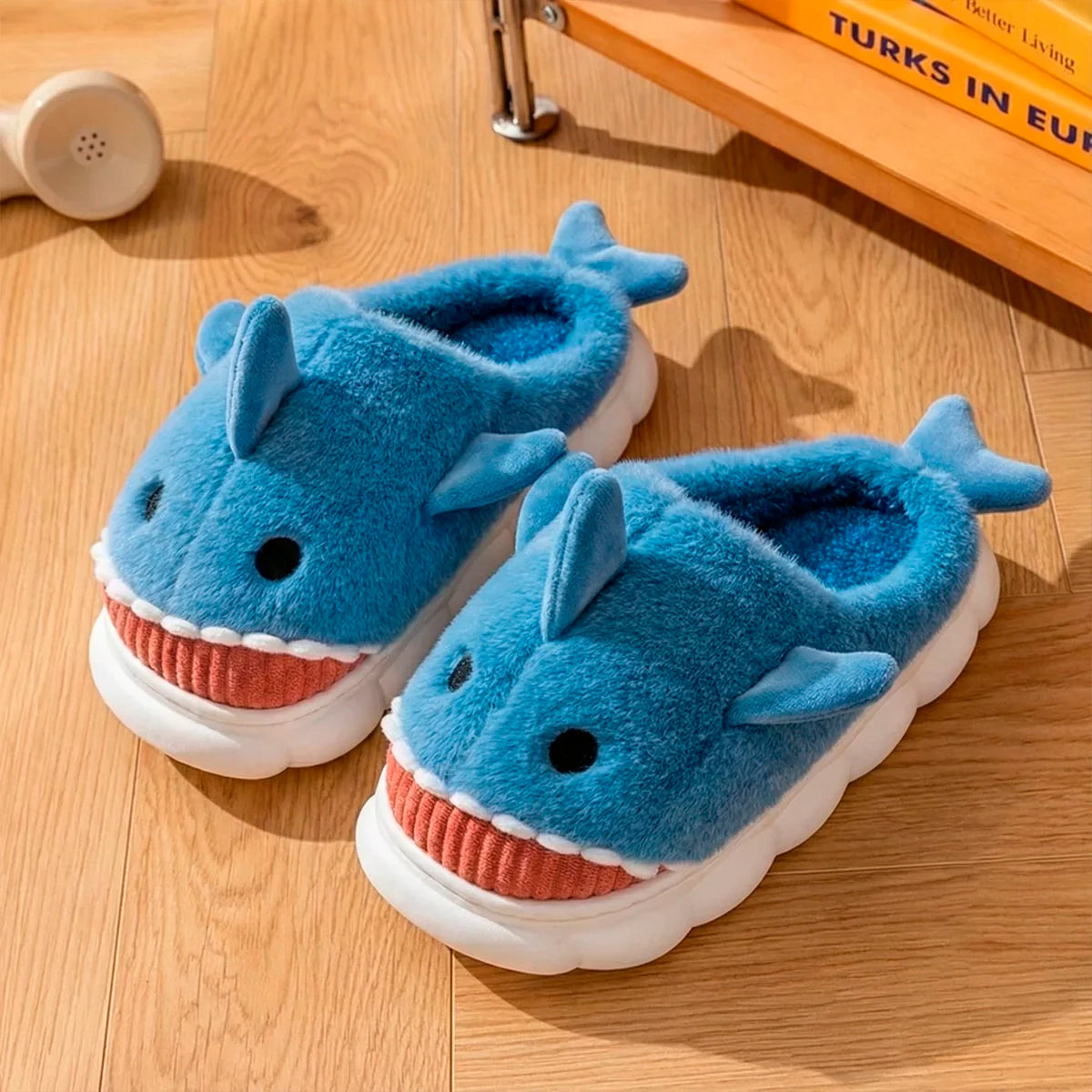 Cosy Orka Plush Slippers