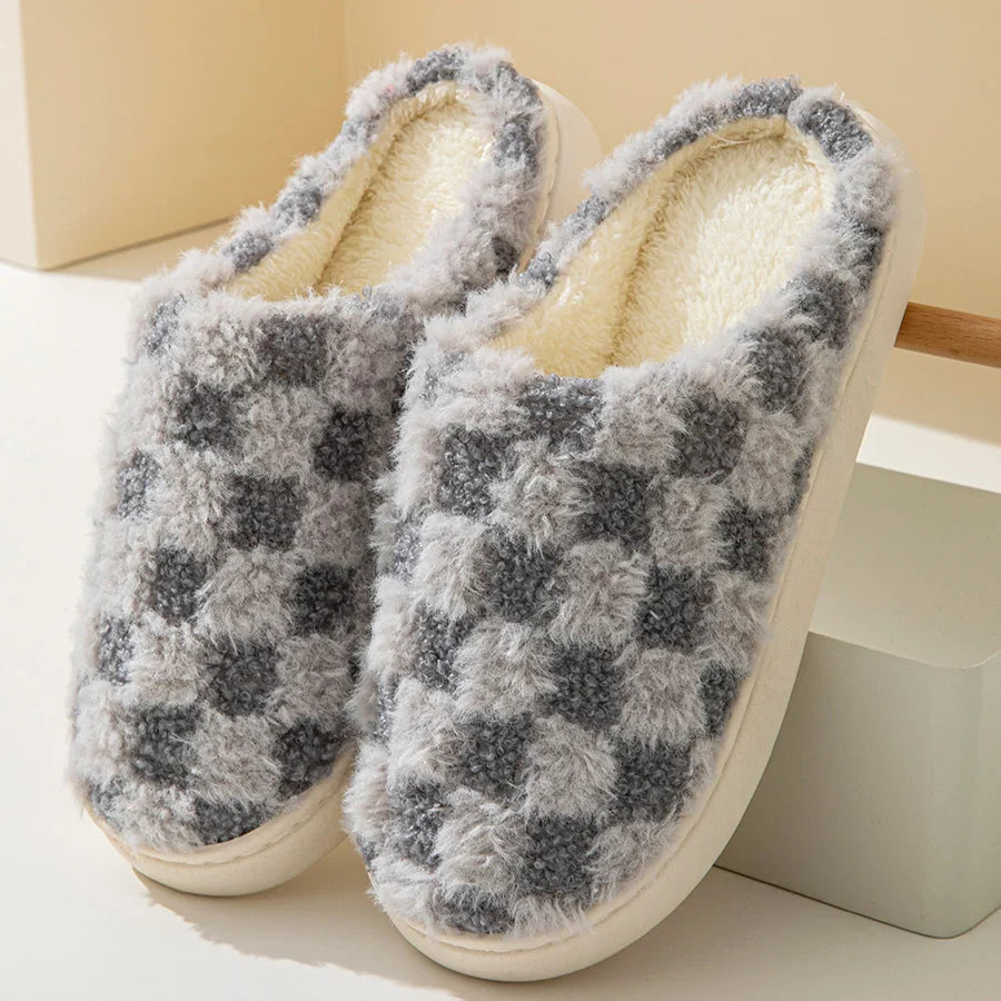 Plush Honeyed Comfort Slippers
