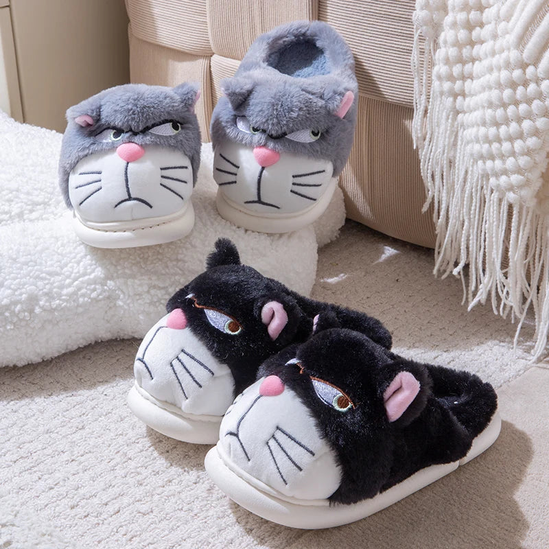 Royal Feline Comfort Slippers