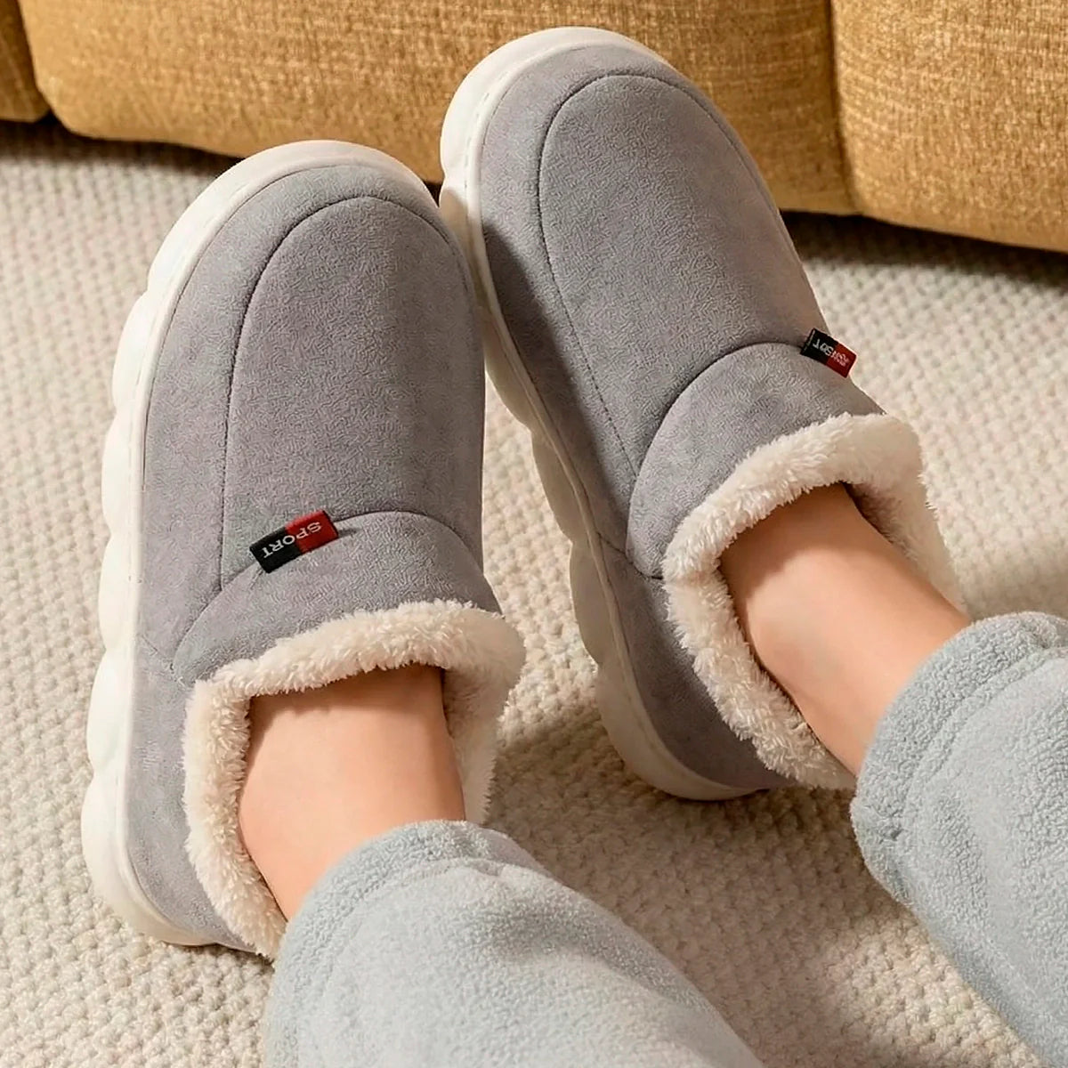 Cosy Arctic Soft Slippers