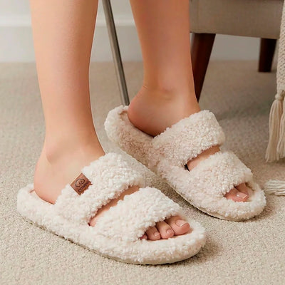 Velura Duo Plush Slippers