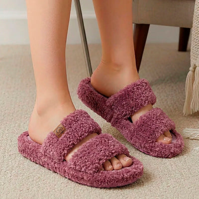 Velura Duo Plush Slippers
