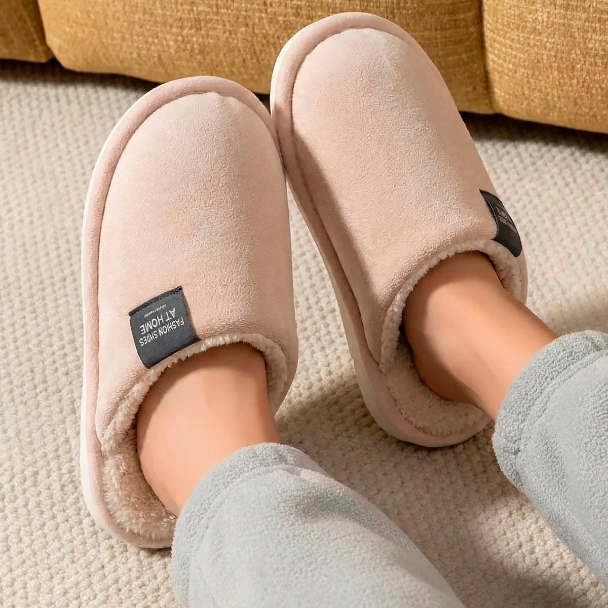Luxury Suede Comfort Slippers