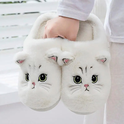 Kitten Plush Cosy Slippers