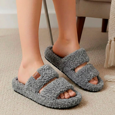 Velura Duo Plush Slippers